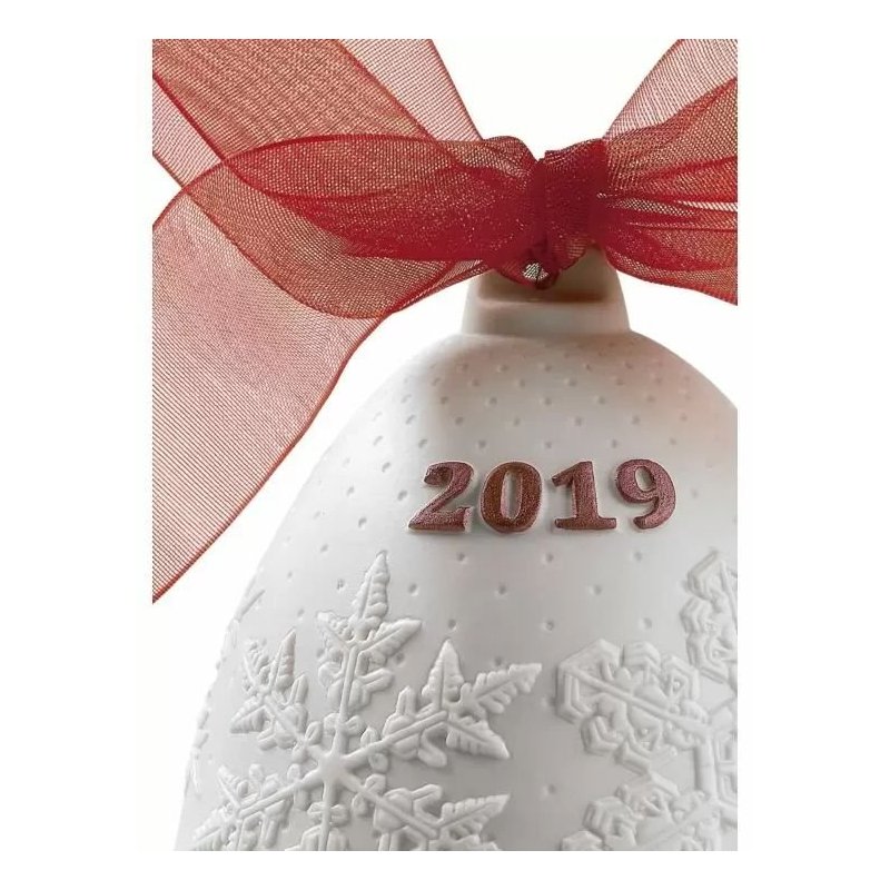 Campana di Natale 2019. Rosso