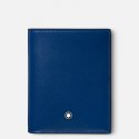 Montblanc - Portafoglio Meisterstück - Blu - Vacchetta