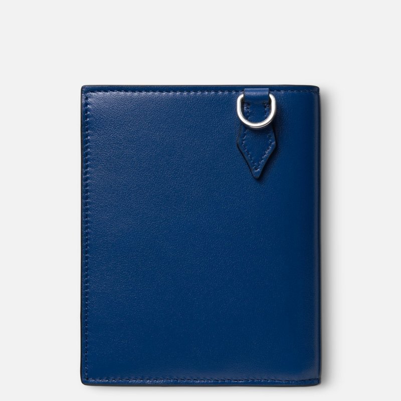 Montblanc - Portafoglio Meisterstück - Blu - Vacchetta