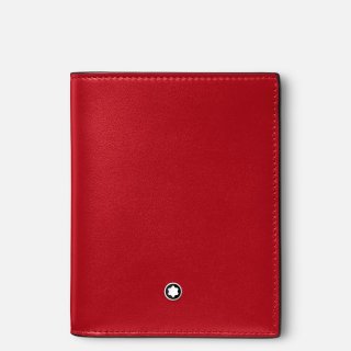 Montblanc - Portafoglio Meisterstück - Rosso - Pelle