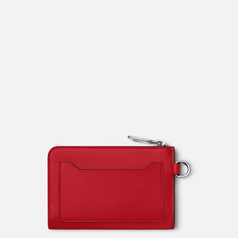 Montblanc - Portachiavi Meisterstück - Rosso - Pelle