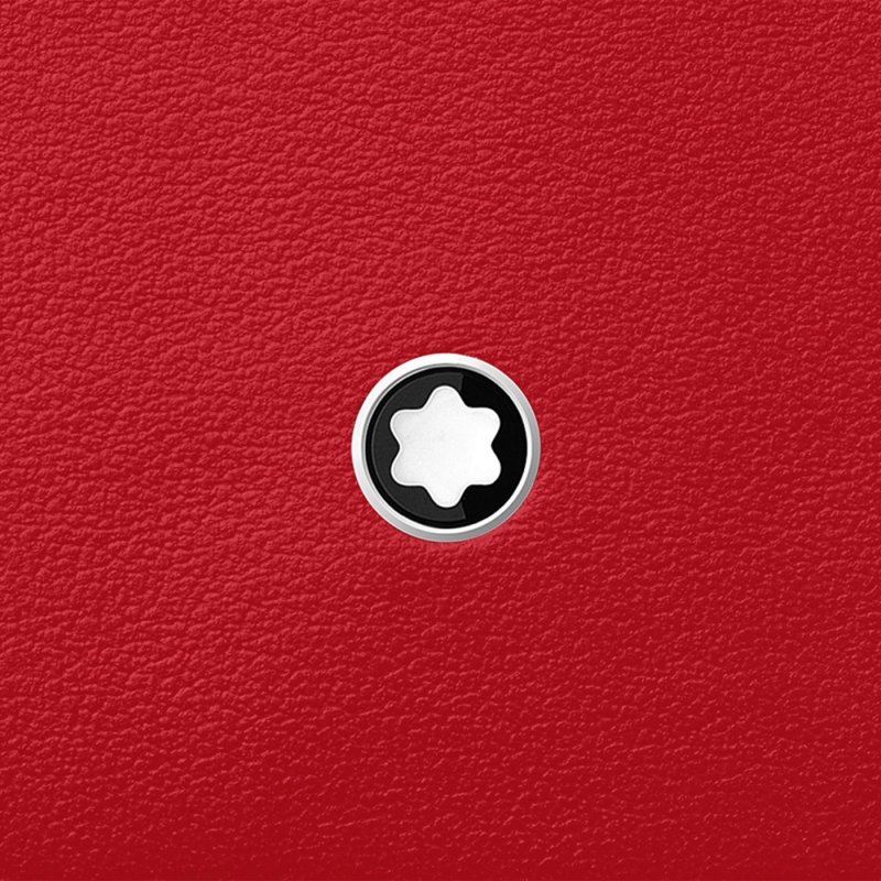 Montblanc - Portachiavi Meisterstück - Rosso - Pelle