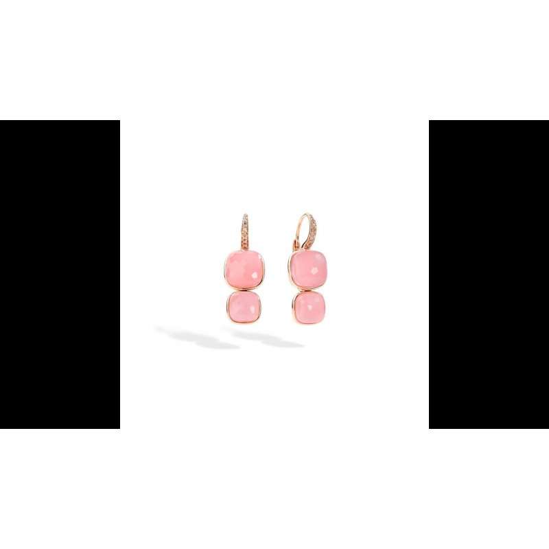 Pomellato - Orecchini Nudo Pendenti - Oro Rosa