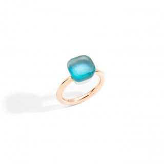 Pomellato - Anello Nudo Gelé - Oro Rosa E Bianco