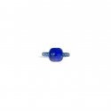 Pomellato - Anello Nudo Deep Blue - Oro Rosa