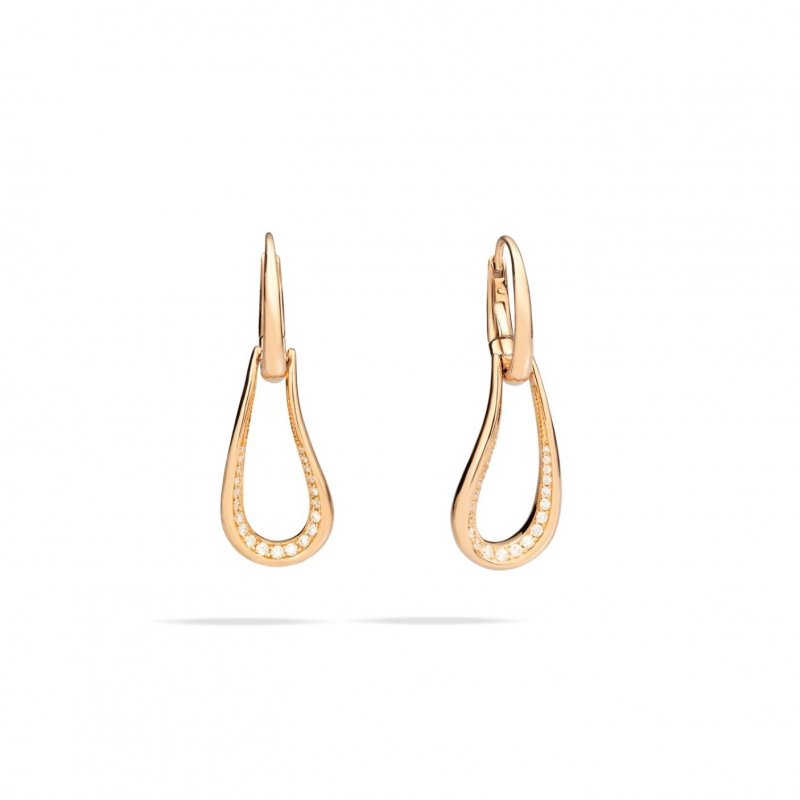 Pomellato - Orecchini Fantina - Oro Rosa