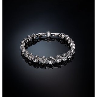 Bracciale Tennis Infinity Love Orizzontale Big