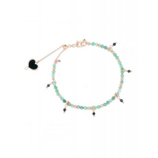 Maman Et Sophie - Bracciale Smeraldi - Argento 925