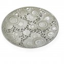 Henriette - Centrotavola Grigio Ø43 - Ceramica
