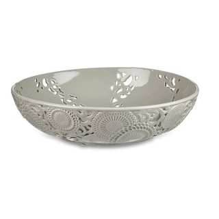 Henriette - Coppa Grigio Ø35 H.9 - Ceramica