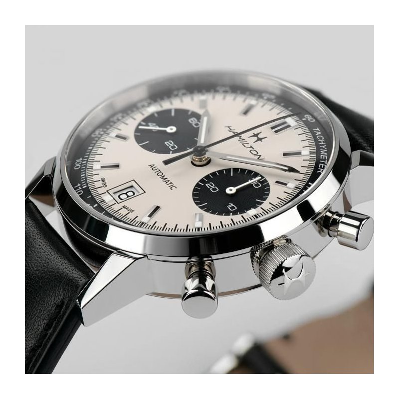 Hamilton - American Classic Intra-Matic - Acciaio - Bianco