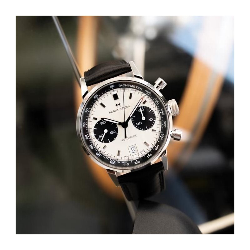 Hamilton - American Classic Intra-Matic - Acciaio - Bianco