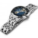 Hamilton - Jazzmaster Open Heart - Acciaio - Blu