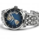 Hamilton - Jazzmaster Open Heart - Acciaio - Blu