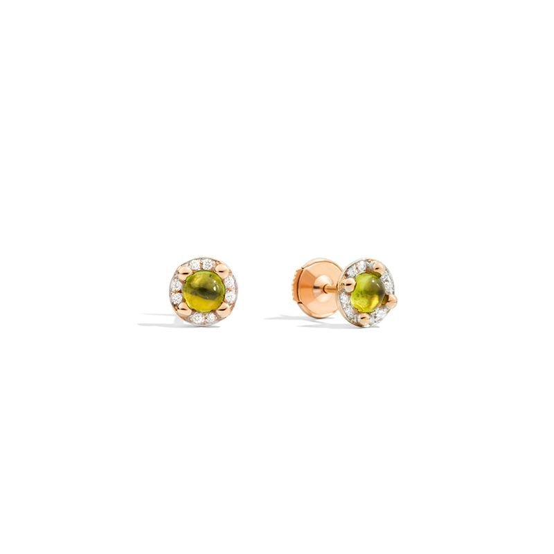 Pomellato - Orecchini M'Ama Non M'Ama - Oro Rosa - Diamanti