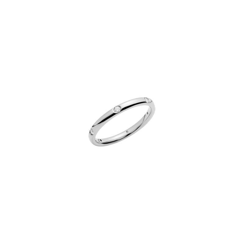 Pomellato - Anello Lucciole - Oro Bianco - Diamanti