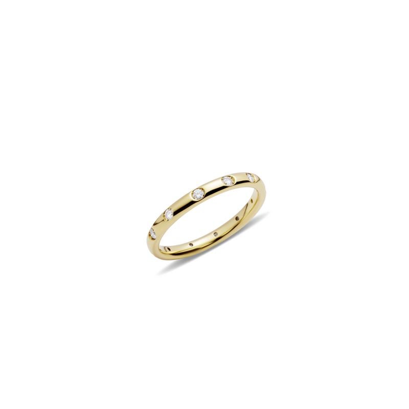 Pomellato - Anello Lucciole - Oro Giallo - Diamanti