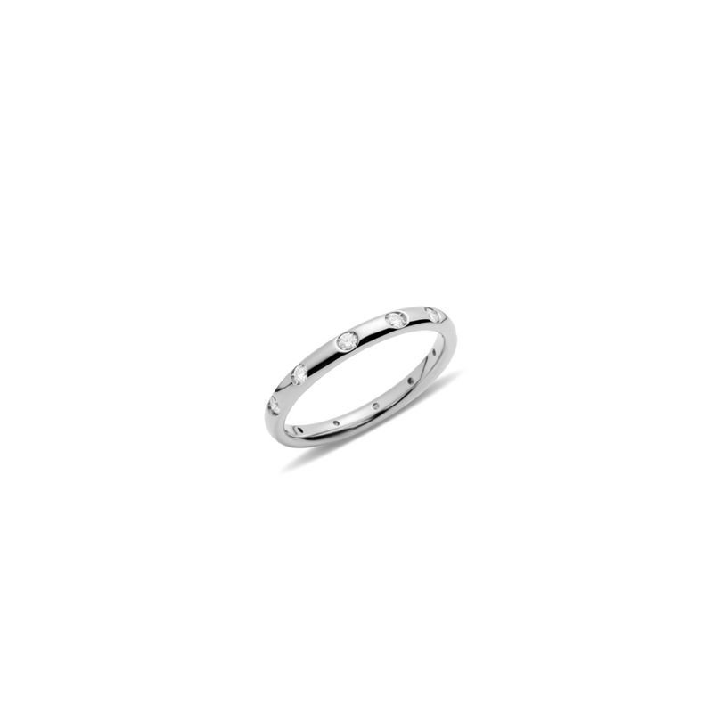 Pomellato - Anello Lucciole - Oro Bianco - Diamanti