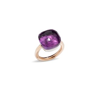 Pomellato - Anello Nudo - Oro Rosa - Ametista