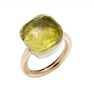 Pomellato - Anello Nudo - Oro Rosa - Topazio
