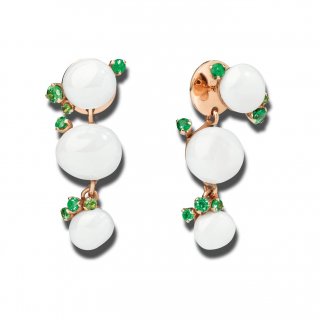Pomellato - Orecchini Capri - Oro Rosa - Tsavoriti