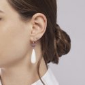 Mabina - Orecchino Monomania - Argento Rosato - Zirconi
