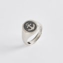 Mabina - Anello Navy Rule - Argento Brunito - Chevalier