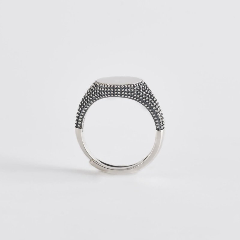 Mabina - Anello Mascalzone - Argento 925 - Regolabile