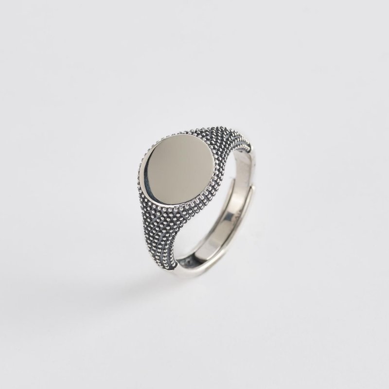 Mabina - Anello Mascalzone - Argento 925 - Regolabile