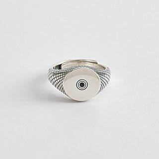 Mabina - Anello Beniamino - Argento Brunito - Zircone Nero