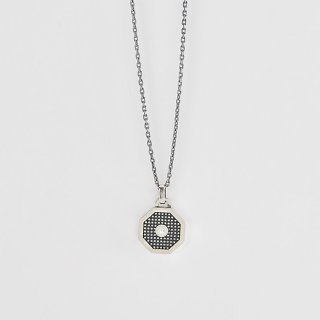 Mabina - Collana Ottagono - Argento 925 - Zirconi