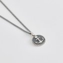 Mabina - Collana Navy Rule - Argento Brunito - Zirconi