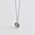 Mabina - Collana Navy Rule - Argento Brunito - Zirconi