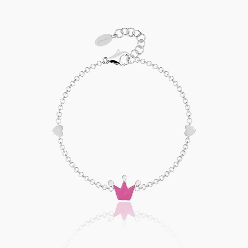 Mabina - Bracciale Corona - Argento 925 - Smalto