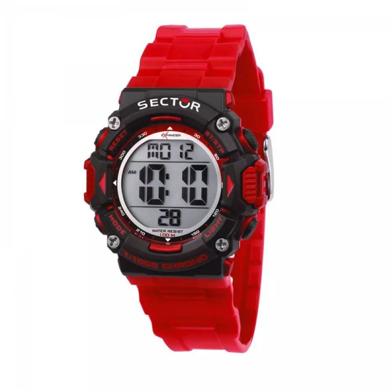 Sector - Orologio Ex-32 - Uomo - Digitale - Rosso