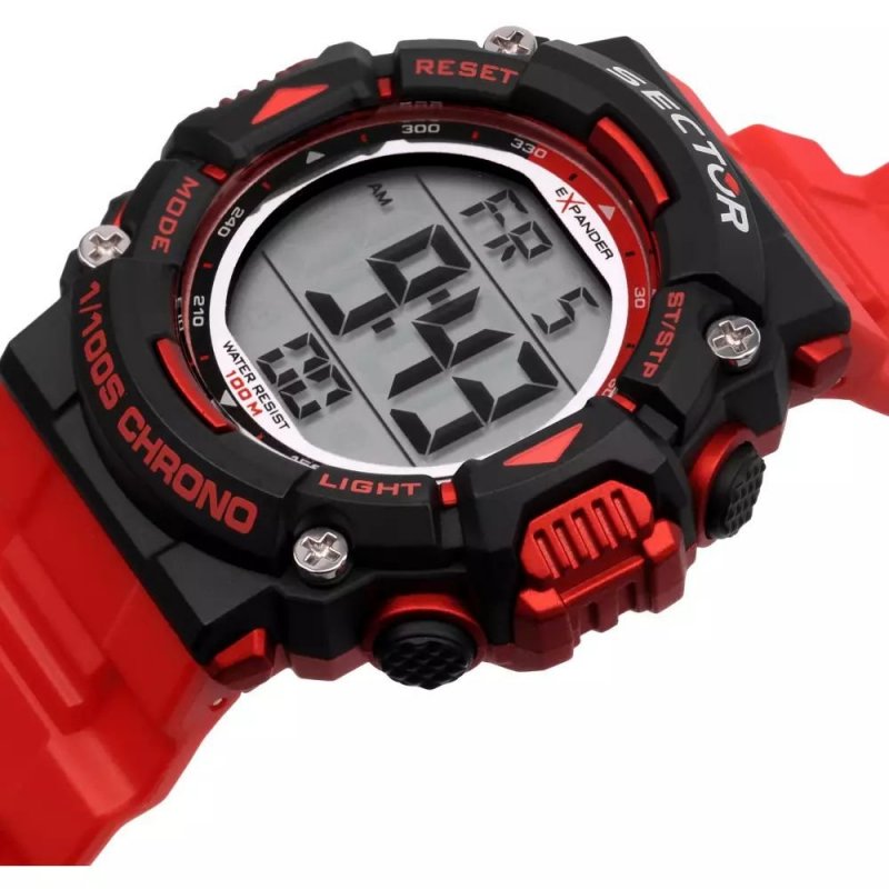 Sector - Orologio Ex-32 - Uomo - Digitale - Rosso