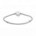 Pandora Moments Marvel The Avengers Logo Clasp Snake Chain Bracelet