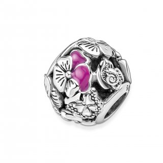 Pansy Flower Friends Charm