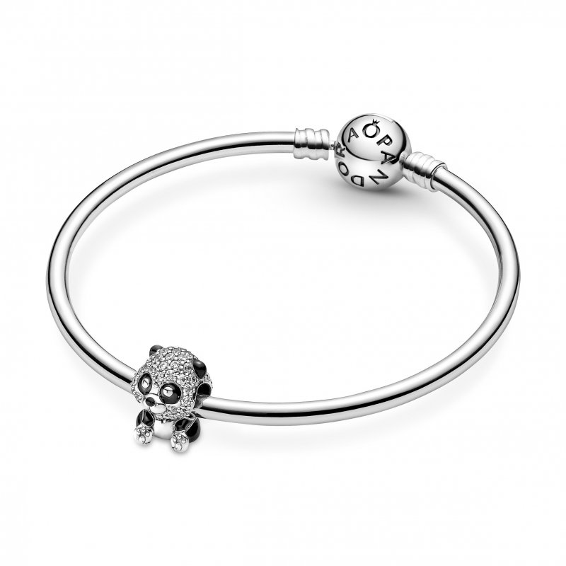 Sparkling Cute Panda Charm