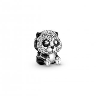 Sparkling Cute Panda Charm