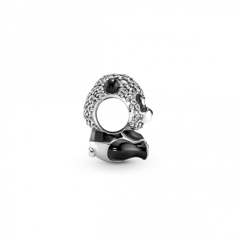Sparkling Cute Panda Charm