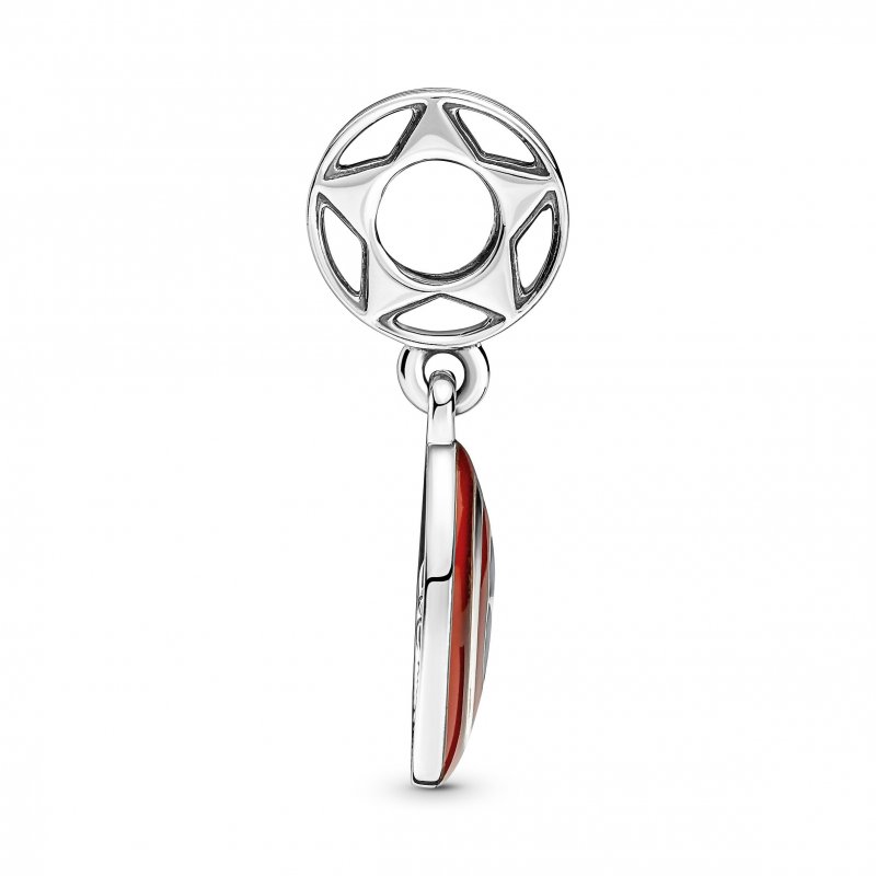 Marvel The Avengers Captain America Shield Dangle Charm