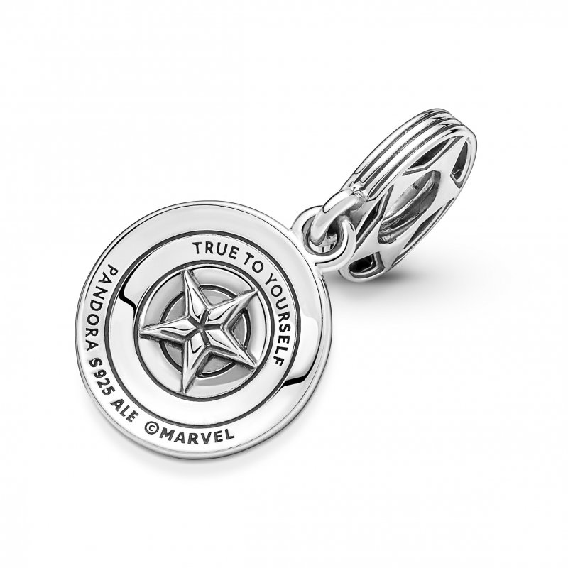 Marvel The Avengers Captain America Shield Dangle Charm