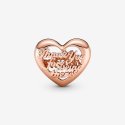 Thank You Mum Heart Charm