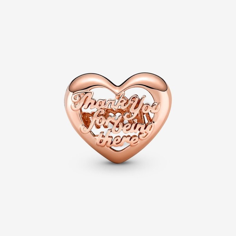 Thank You Mum Heart Charm