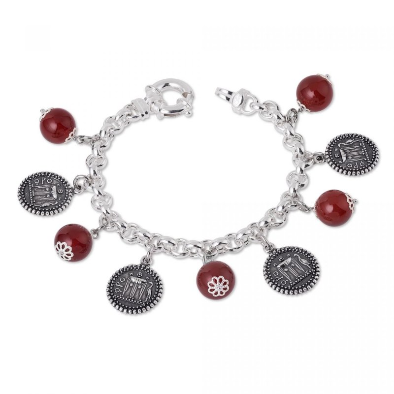 Gerardo Sacco - Bracciale Charms - Argento 925