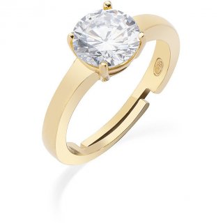 Amen - Anello Donna - Argento 925 - Zirconi