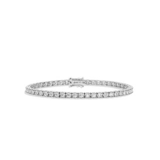Bracciale Maria Teresa Tennis In Oro 18Kt Con Diamanti