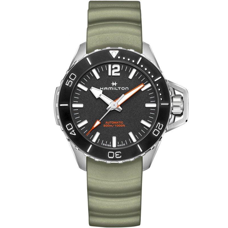Hamilton - Khaki Navy Frogman - Automatico - Acciaio