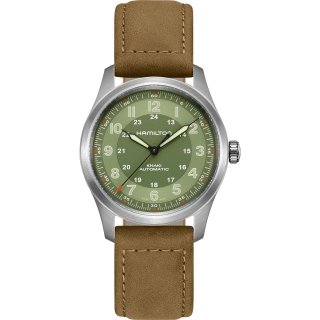 Hamilton - Khaki Field Titanium - Automatico - Verde